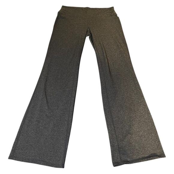 Athleta Pants - Athleta Womens Gray Fusion Flap Pockets Wide Leg Pull On Yoga‎ Pants Size Small